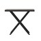 Flash Furniture Gray/Gray 59in x 35.5in Cross Frame Patio Table SB-TB288-GRY-GG - alternate 3